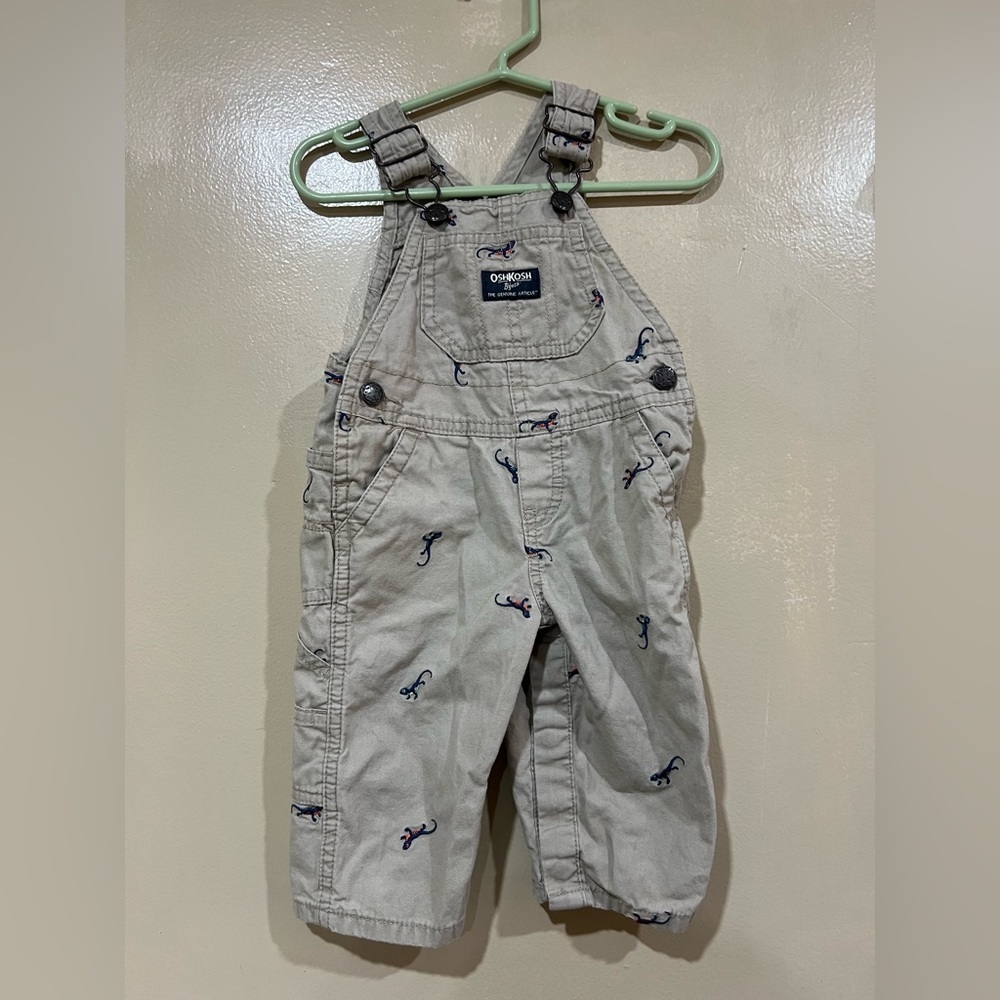 OshKosh B'gosh Beige Overalls for Everyday Comfort